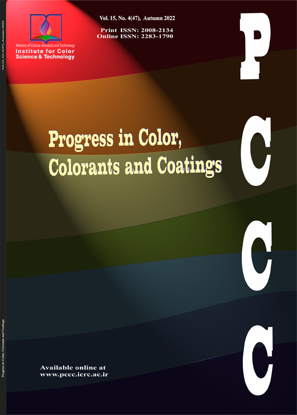 Iran Color Society - The Progress in Color, Colorants and Coatings (PCCC)